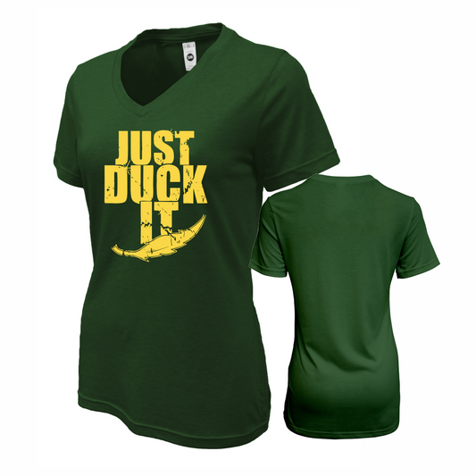 Ladies Duck Tee -Just Duck It