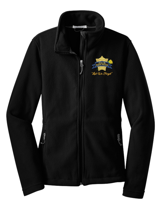 Mourning Badge - Ladies Fleece Zip-up