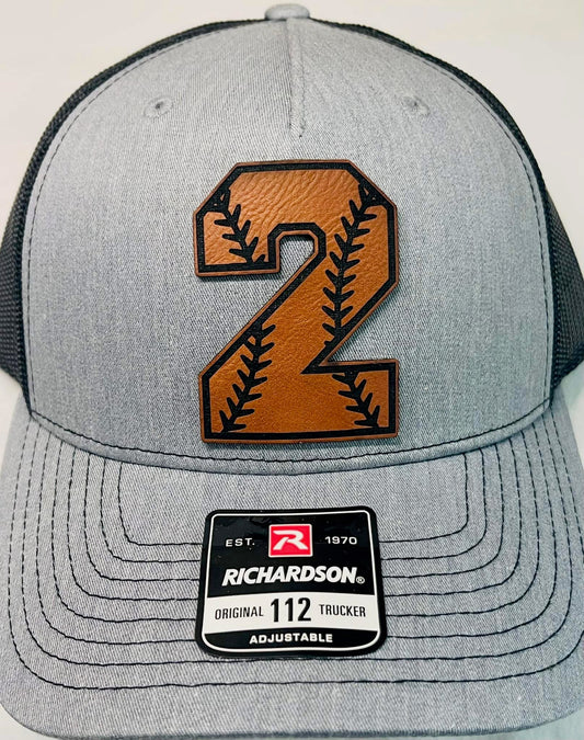 Jersey Number Cap- Baseball