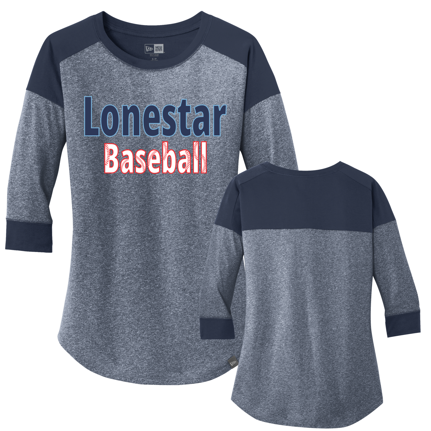 LoneStar New Era Ladies Raglan Shirt