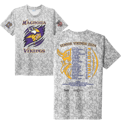 2024 Magnolia Vikings Roster Shirt