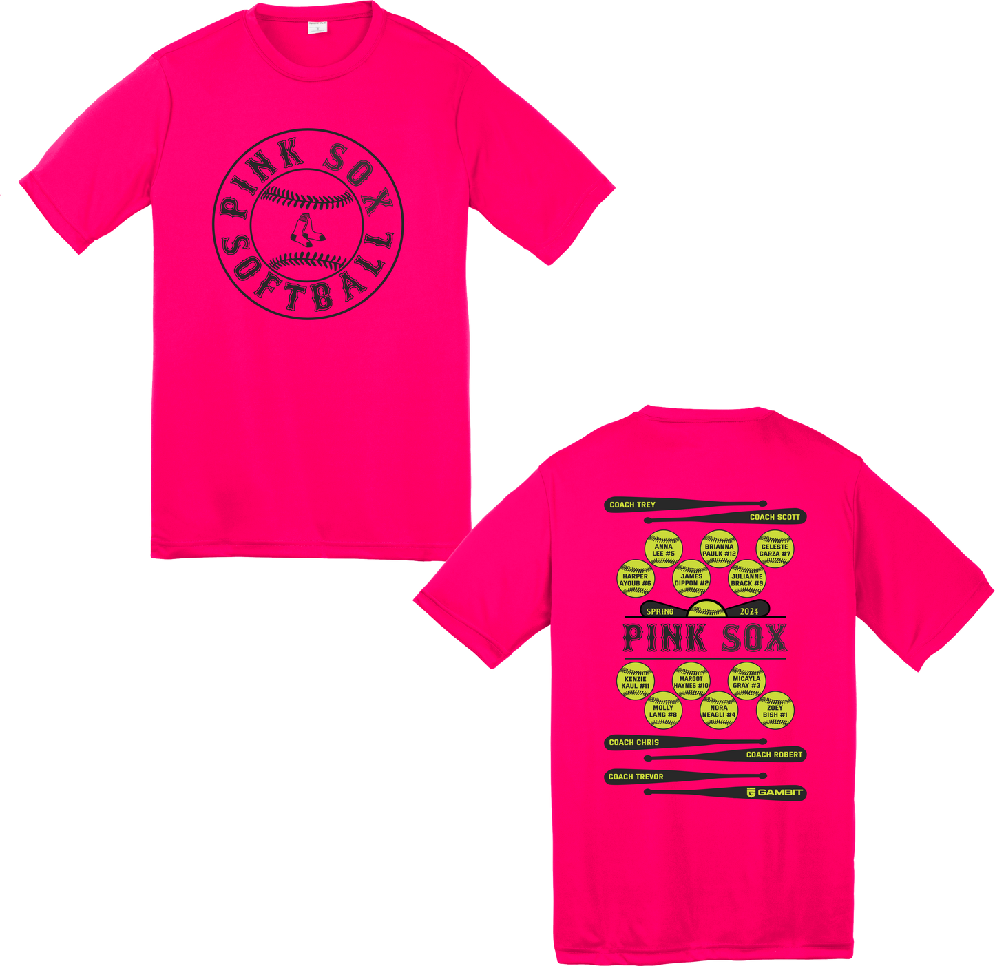 Pink Sox - ROSTER SHIRT - FSA