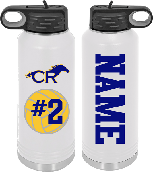 32oz Cy-Ranch Color Printed Water Bottle