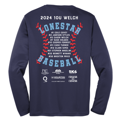 LoneStar Baseball Roster Short Sleeve Dri-Fit