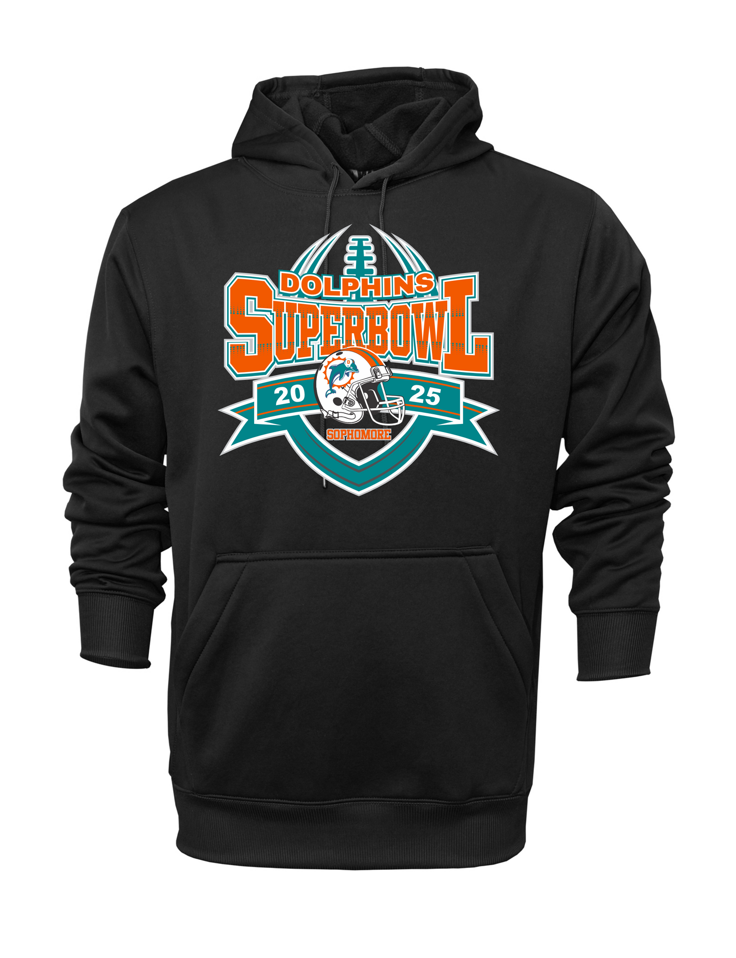 SOPHOMORE DOLPHIN SUPERBOWL HOODIE 2025