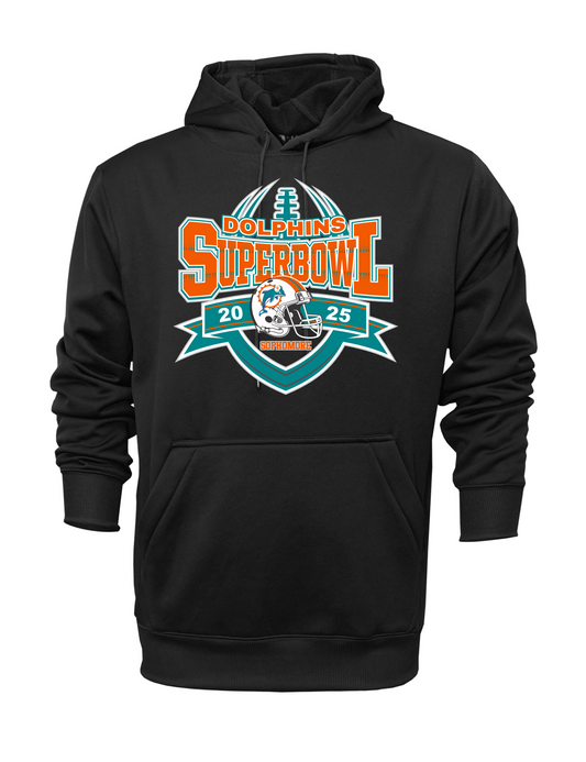 SOPHOMORE DOLPHIN SUPERBOWL HOODIE 2025