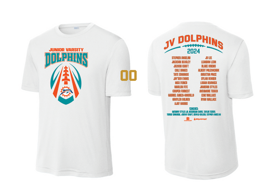 2024 JV Dolphins Roster Shirt