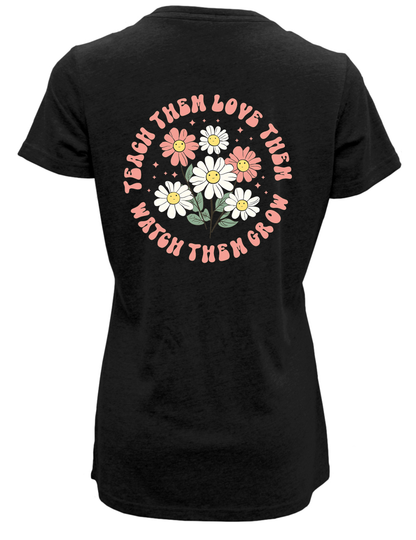 Women's Soft-Tek Blend T-Shirt- Teach Love