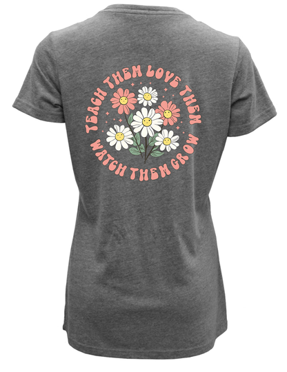 Women's Soft-Tek Blend T-Shirt- Teach Love