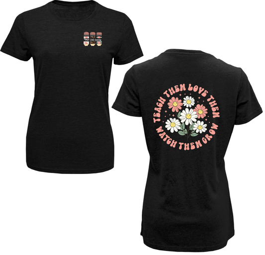 Women's Soft-Tek Blend T-Shirt- Teach Love