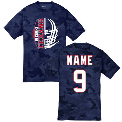 2024 Texans Dri Fit Camo Jersey Shirt - Personalized