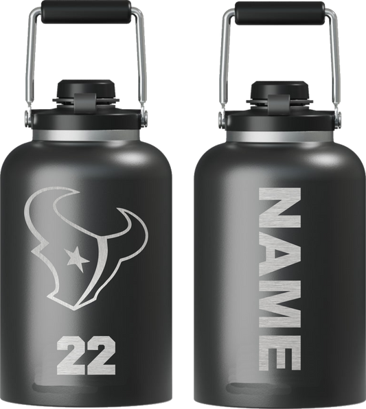 Texans Team Water Jug
