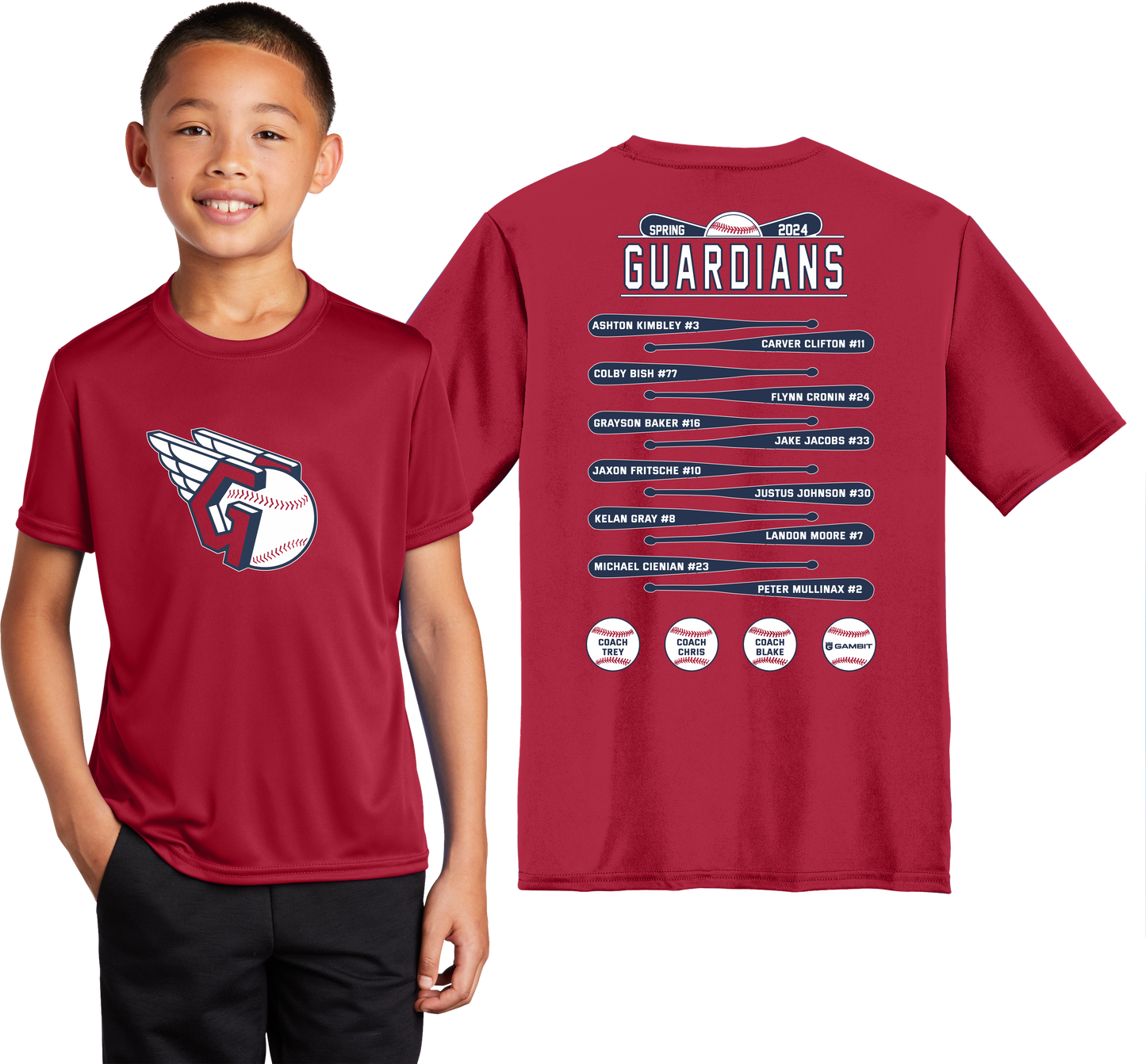 The Guardians - ROSTER SHIRT - 8U