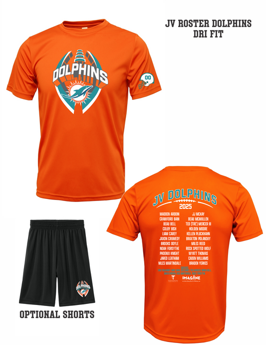 2025 JV Dolphins Roster Shirt - Eric Polansky