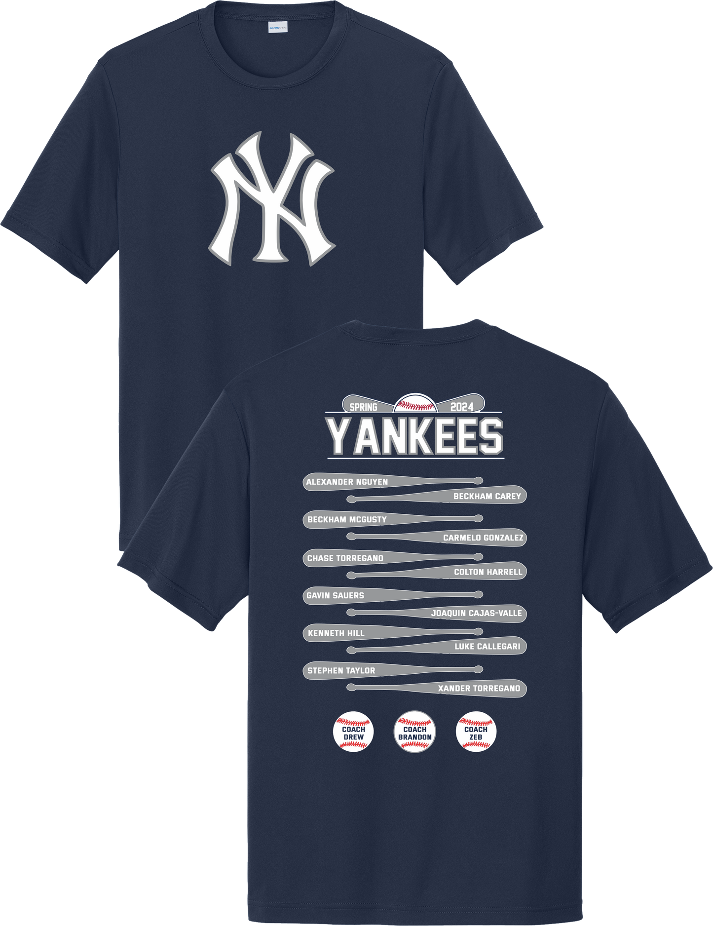 The Yankees - ROSTER SHIRT -