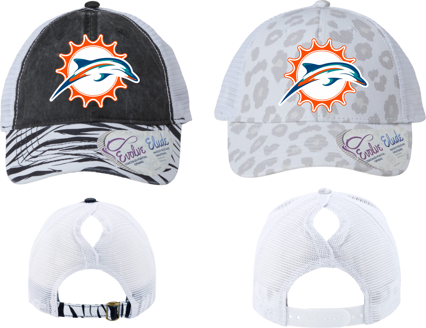 Dolphin Ladies Pony Tail Cap