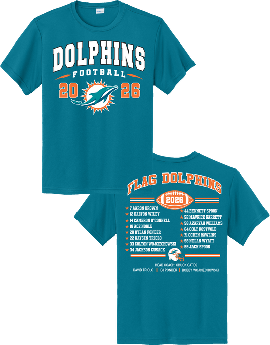 FLAG DOLPHINS Roster Shirt