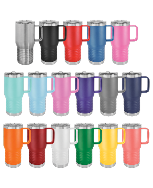 Personalized 20oz Travel Mugs